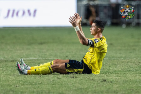 كريستيانو رونالدو يتلقى العلاج لإصابة في أوتار الركبة