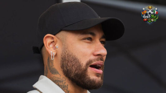 نيمار يحتفل بهدف مع منتخب البرازيل